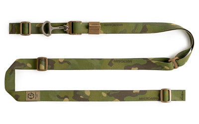 Edgar Sherman Design, ESD Sling, 2-Point Combat Sling, 1" Webbing, Polymer Hardware, Matte Finish, Multicam Tropic