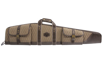 Evolution Outdoor, President Series, Rifle Case, Fits Most Rifles Up to 46", Cotton Duck Canvas and Brown Fleece Lining Construction, Brown