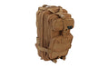 Evolution Outdoor, Assault Pack, Tactical Backpack, Polyester, Padded Straps, MOLLE Webbing, Hook and Loop Panel, Coyote