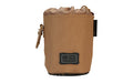 Evolution Outdoor, Tactical Brass Bag, Polyester, Rubber Mesh Bottom, Cinch Top, Roll-Up Storage, Coyote