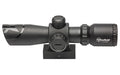 Firefield, Barrage, Rifle Scope, 1.5-5X32MM, Red/Green Illuminated Mil-Dot Reticle, IPX4 Waterproof, Integrated Mount, Matte Finish, Black