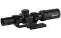Firefield, RapidStrike Rifle Scope, 1-6X24, Second Focal Plane, Circle Dot Reticle, Matte Finish, Black, Includes Honeycomb lens filter, Cantilever Mount, Throw Lever, Honeycomb Lens Cover