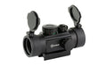 Firefield, Agility, Red Dot Sight, 1X30MM, Multi-Reticle, Red/Green, IPX6 Waterproof, Integrated Mount, Matte Finish, Black, Includes Flip Up Lens Caps