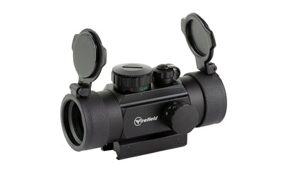 Firefield, Agility, Red Dot Sight, 1X30MM, Multi-Reticle, Red/Green, IPX6 Waterproof, Integrated Mount, Matte Finish, Black, Includes Flip Up Lens Caps