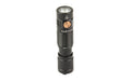 FENIX, E05R, Flashlight, White LED, 400 Lumens, 2.68" Long, Anodized Finish, Black, Built-in 320mAh Battery, Includes Micro USB Charging Cable