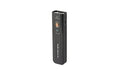 FENIX, E06R PRO RG, Flashlight, White/Red LED with Green Laser, 1600 Lumens, 4.84" Long, Anodized Finish, Black, Built-in Rechargeable 1650mAh Battery, Includes USB Type-C Charging Cable