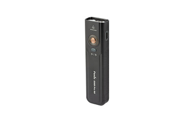 FENIX, E06R PRO RG, Flashlight, White/Red LED with Green Laser, 1600 Lumens, 4.84" Long, Anodized Finish, Black, Built-in Rechargeable 1650mAh Battery, Includes USB Type-C Charging Cable