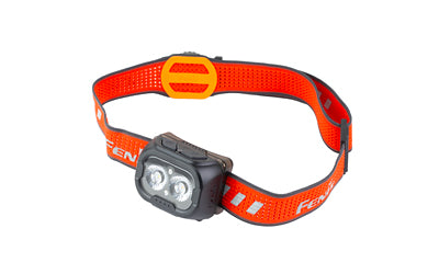 FENIX, HL18R-T V2, Headlamp, White/Red LED, 800 Lumens, Matte Finish, Black/Red, Includes Headband and USB Type-C Charging Cable