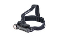 FENIX, HM61R V3, Headlamp, White LED, 1,800 Lumens, Matte Finish, Black, Includes Headband and Rechargeable ARB-L18-4000 Battery
