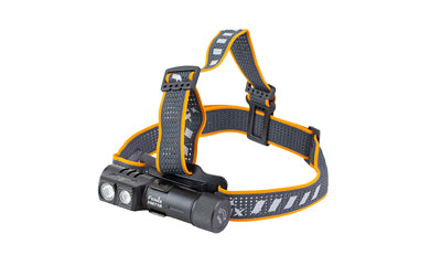 FENIX, HM71R, Headlamp, White LED, 2,700 Lumens, Matte Finish, Black, Includes Headband and Rechargeable ARB-L21-5000 Battery