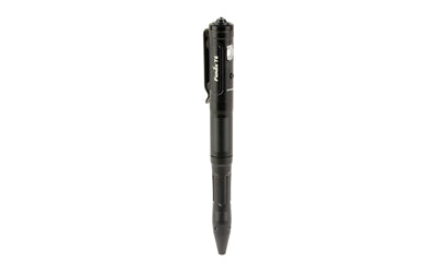 FENIX, T6 Penlight, Tactical Pen with Flashlight, White LED, 80 Lumen, Anodized Finish, Black, Includes Built-in 100mAh Li-Polymer Battery and USB Type-C Charging Cable