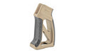 Fortis Manufacturing, Inc., Torque, Pistol Grip, with Carbon Fiber, Fits AR Rifles, Anodized Flat Dark Earth Finish