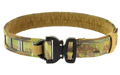 GBRS Group, Assaulter Belt System, 20 Molle Sections, 1.75" Cobra Buckle with D-Ring, Medium, 1.5" Nylon Scuba Webbing Construction, Multicam