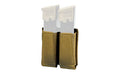 GBRS Group, Double Pistol, Magazine Pouch, Coyote Brown, Fits (2) Pistol Magazines