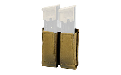 GBRS Group, Double Pistol, Magazine Pouch, Coyote Brown, Fits (2) Pistol Magazines