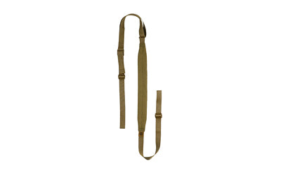 GBRS Group, Second Best Sling, 40" Adjustable Front End, 20" Adjustable Back End, 16" Minimalist Neck Pad, Coyote, Mounting Hardware Not Included