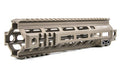 Geissele Automatics, MK4, Super Modular Rail, Handguard, 9.3", M-LOK, Barrel Nut Wrench Sold Separately (GEI-02-243), Gas Block Not Included, Desert Dirt Color, Product Finishes, Shade Variations and Other Imperfections Are Normal Due to the