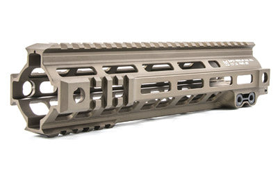 Geissele Automatics, MK4, Super Modular Rail, Handguard, 9.3", M-LOK, Barrel Nut Wrench Sold Separately (GEI-02-243), Gas Block Not Included, Desert Dirt Color, Product Finishes, Shade Variations and Other Imperfections Are Normal Due to the