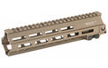 Geissele Automatics, MK8, Super Modular Rail, Handguard, 9.3", M-LOK, Barrel Nut Wrench Sold Separately (GEI-02-243), Gas Block Not Included, Desert Dirt Color, Product Finishes, Shade Variations and Other Imperfections Are Normal Due to the