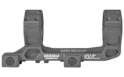 Geissele Automatics, Super Precision, Mount, 34mm, Black Color, Anodized Finish