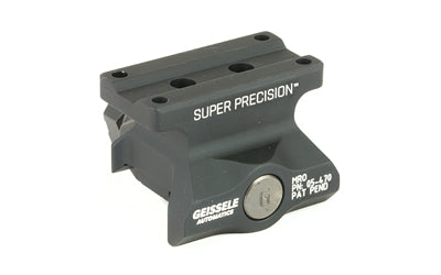 Geissele Automatics, Super Precision, Mount, Fits Trijicon MRO, Lower 1/3 Co-Witness, Black