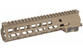 Geissele Automatics, MK14, Super Modular Rail, Handguard, 9.3", M-LOK, Barrel Nut Wrench Sold Separately (GEI-02-243), Gas Block Not Included, Desert Dirt Color, Product Finishes, Shade Variations and Other Imperfections Are Normal Due to the