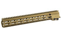 Geissele Automatics, MK16, Super Modular Rail, AR15 Handguard, 15", M-LOK, Anodized Finish, Desert Dirt Color