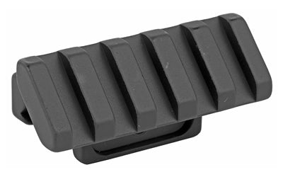 GG&G, Inc., Mount, Picatinny 45 Degree Offset Accessory Rail, Ambi-Design, 5 cross-slot mounting locations, Anti-Snag Design, Black