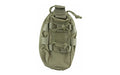 Grey Ghost Gear, Slim Medical Pouch, Ranger Green, 500D Cordura Nylon, 5"x4"x2.5"