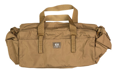 Grey Ghost Gear, Transport Bag, Ideal Size for Storing in a Vehicle, the Main Compartment has Ample Room for a Handgun or Even a Folded PDW/SBR, 11"H X 22"W X 5"D, Coyote Brown