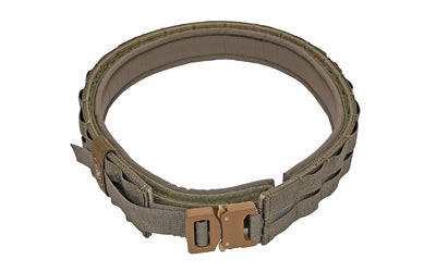 Grey Ghost Gear, UGF Battle Belt with Padded Inner, Large (40"-42"), Ranger Green