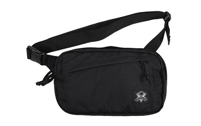 Grey Ghost Gear, Crossbody Bag, Nylon Construction, Matte Finish, Black