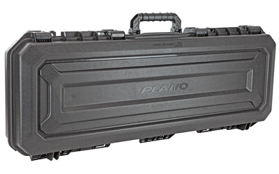 Plano, All Weather, 42" Rifle Case, Thick-Wall Reinforced Polypropylene Construction, Black, 44.4"x16.8"x6.4", 13.1 lbs