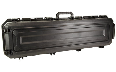 Plano, All Weather, 52" Long Gun Hard Case, Thick-Wall Reinforced Polypropylene Construction, Lockable Latches, Customizable Foam, Black, 52.8"x15.6"x8.7", 16.5 lbs