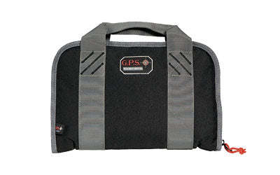 GPS, Pistol Case, Black, Soft, Up To 2 Compact Pistols