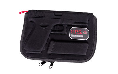GPS, Molded, Pistol Case, Black, Soft, Fits Glock
