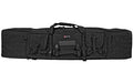 GPS, Tactical Double Rifle Case, Black, 55", 600 Denier Polyester