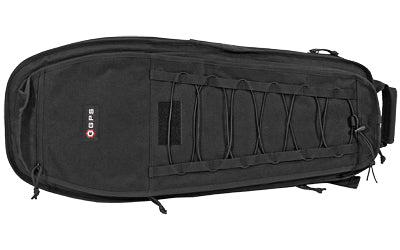 GPS, Covert Single Rifle Case, Black, 30", 600 Denier Polyester