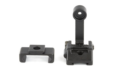 Griffin Armament, M2 Folding Rear Sight, Includes 12 O'Clock Bases, Fits Picatinny, Matte Finish