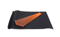Gun Storage Solutions, Rifle Rods, Fit .22 Caliber and Larger, 16" Length, Orange, Includes 15"x19" Shelf Liner, 10 Pack