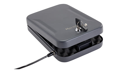 Hornady, X-Large Lock Box, Black Finish, With Lock, Key, & Cable