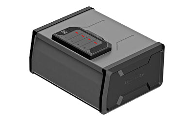 Hornady, One-Gun DIGI-Vault, Heavy-Duty Steel Construction, Programmable 4-6 Digit Keypad, Backup Key, Black and Gray
