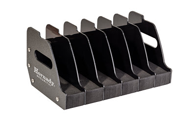 Hornady, 6 Gun Pistol Rack, Black