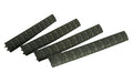 HEXMAG, M-LOK WedgeLOK, Rail Covers, Slot Cover Grip, Black