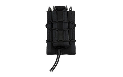High Speed Gear, Double Decker TACO, Dual Magazine Pouch, Molle, Fits (1) Rifle Magazine and (1) Pistol Magazine, Hybrid Kydex and Nylon, Black