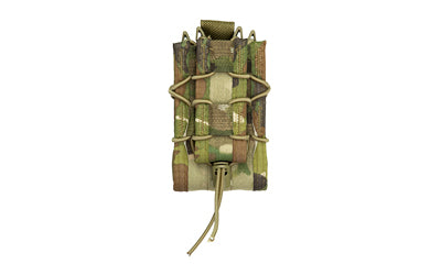 High Speed Gear, Double Decker TACO, Dual Magazine Pouch, Molle, Fits (1) Rifle Magazine and (1) Pistol Magazine, Hybrid Kydex and Nylon, Multicam
