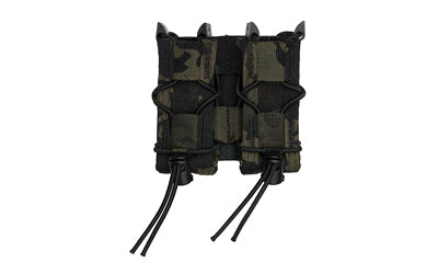 High Speed Gear, Pistol TACO, Double Magazine Pouch, Molle, Fits Most Pistol Magazines, Hybrid Kydex and Nylon, Multicam Black