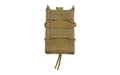 High Speed Gear, Rifle TACO, Single Magazine Pouch, MOLLE, Fits Most Rifle Magazines, Hybrid Kydex and Nylon, Coyote Brown