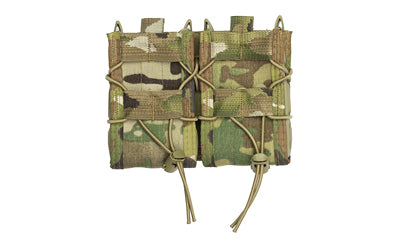 High Speed Gear, Double Rifle TACO, Dual Magazine Pouch, Molle, Fits Most Rifle Magazines, Hybrid Kydex and Nylon, MultiCam