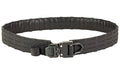 Haley Strategic Partners, D3 Outer Belt Snake Bite, 1/2" Molle Row Compatible, Cobra D-Ring Snakebite Buckle, X-Large 41"-44", Black, Includes (1) Outer Belt, (1) Mandible Angled Molle Strap, (1) Mandible Vertical Molle Strap 2 Pack